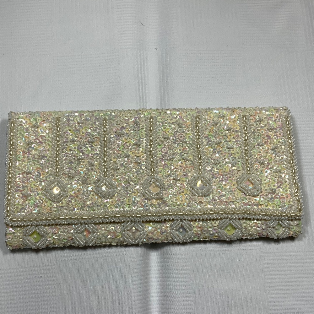 Vintage Walborg Beaded Richere Evening Wedding clutch